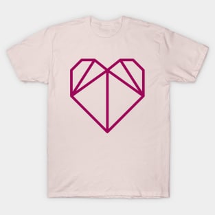 Origami Heart T-Shirt